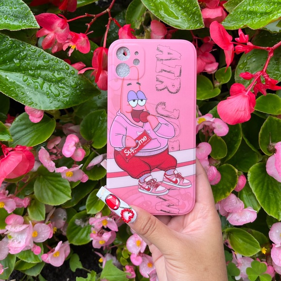 Supreme x Air Jordan x Patrick Star iPhone Case - Picture 4 of 12